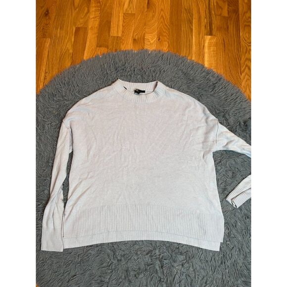 H&M Sweaters - H&M Light Blue Oversized Wool Blend Sweater Size M